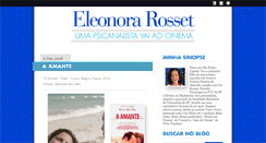 Desktop Screenshot of eleonorarosset.com.br