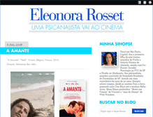 Tablet Screenshot of eleonorarosset.com.br